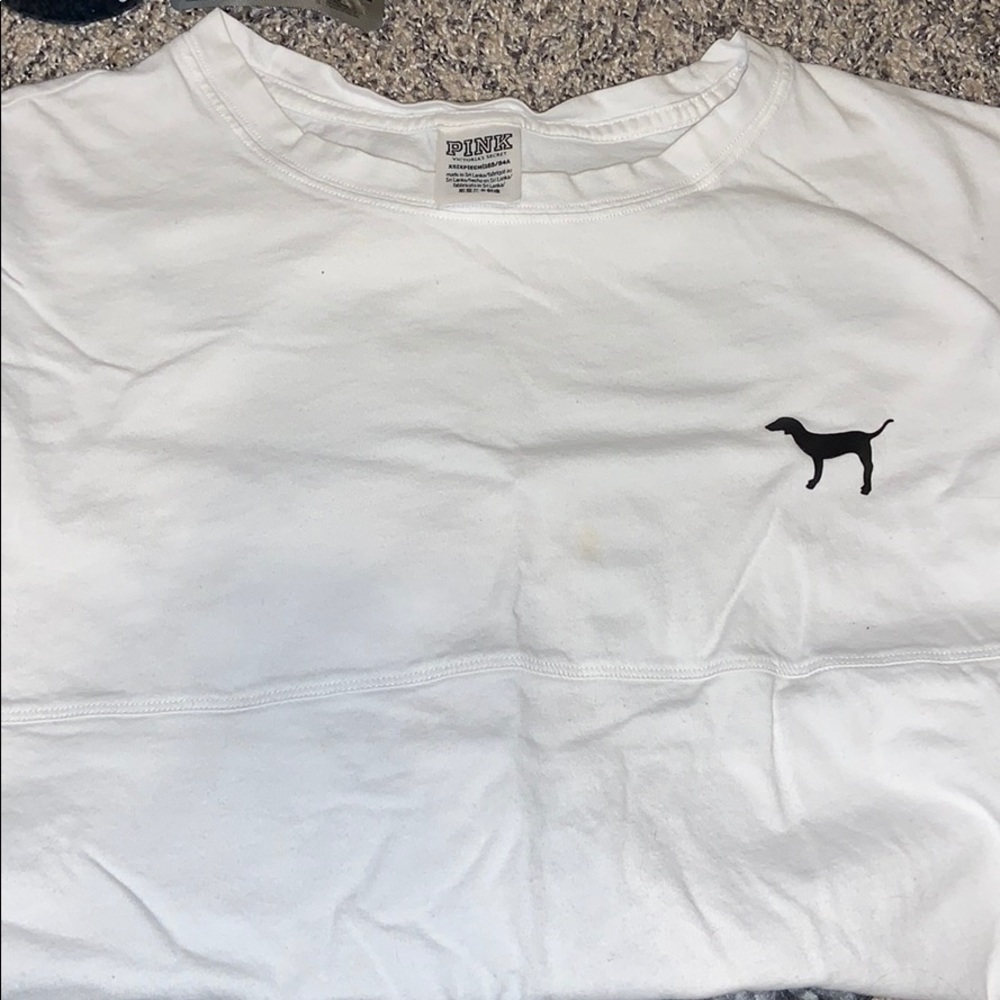 Victorias Secret white longsleeve shirt